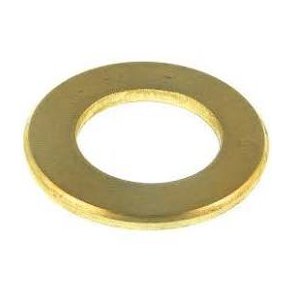 Messingskive for lserundel